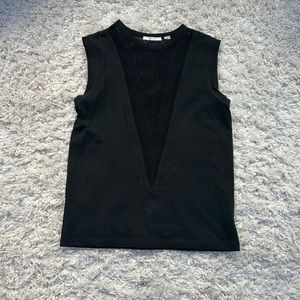 Helmut Lang Black Tank Top